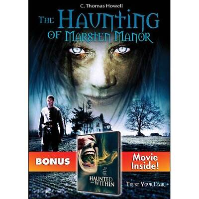 #ad The Haunting of Marsten Manor with Bonus Film: Haunted from Within VERY GOOD $4.00