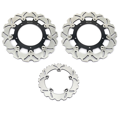 #ad Front Rear Brake Rotors Discs For Yamaha FZ09 MT 09 ABS 14 21 XSR900 Tracer 900 $192.45