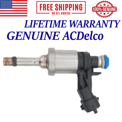 #ad X1 NEW OEM ACDelco Fuel Injector For 2008 11 Cadiilac Saturn GMC Chevy Buick $81.00