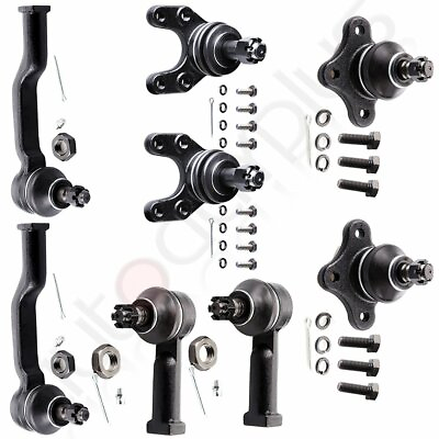 #ad 8 Pcs New Suspension Kit for 87 93 Mazda B2200 Ball Joints Tie Rod Ends $56.40