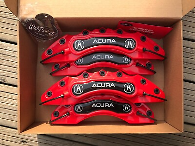 #ad #ad 4 Pc for Acura Red Big Brake Caliper Covers Acura Accesories $74.99