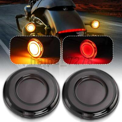 #ad 2X LED 1157 Turn Signal Light Bulb Red Amber For Road Glide Street Glide Softail $18.99
