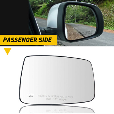 #ad Right Passenger Side Rear View Mirror Heated Glass For 2010 2019 Dodge Ram Truck $16.79