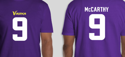 #ad JJ McCarthy J.J. McCarthy Jersey shirt vikings shirt t shirt fan gear $15.00