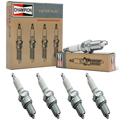 #ad 4 Champion Copper Spark Plugs Set for 2003 2009 CHRYSLER PT CRUISER L4 2.4L $19.99