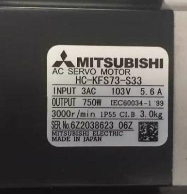 #ad MITSUBISHI HC KFS73 S33 AC SERVO MOTOR New In Box HCKFS73S33 $820.00