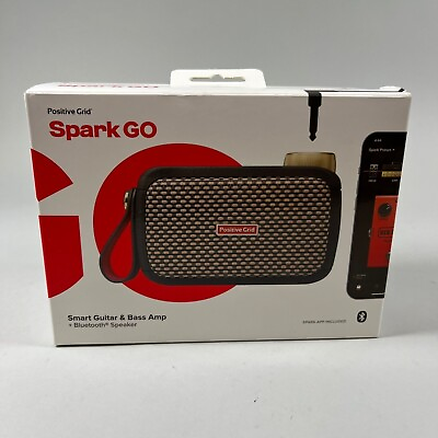 #ad Positive Grid Spark GO 5W Battery Powered Combo Amplifier Black $94.99