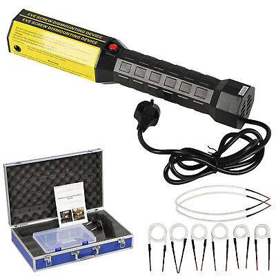#ad Upgrade Magnetic Induction Heater Kit 1200W Flameless Heat Induction Tool 8 Coil $199.00