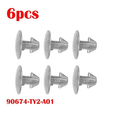 #ad Engine Access Cover Pin Screw Kit for Accord For Civic 6pcs Direct Fit $11.44