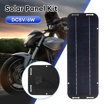 #ad 6W USB Solar Panel Power Board for Outdoor Camping Hiking Phone Charger Portable $31.01