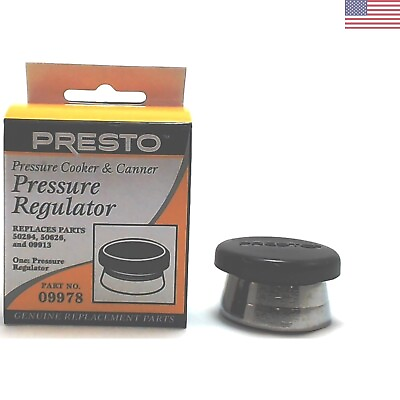 #ad Non Stick Black Regulator Maintains 15 PSI of Cooking Pressure Pack of 1 $24.99