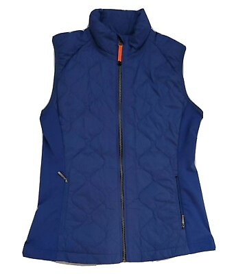 Parajumpers women#x27;s Lightweight nylon vest Blue size M $114.00