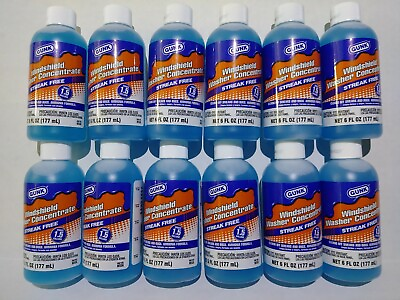 12 Gunk Concentrated Windshield Washer Fluid 1.5 Gallons 6 oz M506 Car Auto $37.99