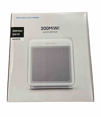 #ad Coway Airmega 200M W True HEPA And Activated Carbon Air Purifier AP 1518R White $115.00