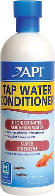 #ad API TAP WATER CONDITIONER Aquarium Water Conditioner 16 Ounce Bottle $11.89