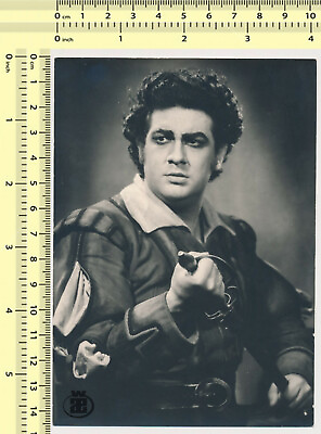 #ad 083 Placido Domingo Opera Signed Signed Autographed on Reverse original photo $46.99