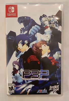 #ad PERSONA 3 PORTABLE P3P Nintendo Switch Limited Run Games LRG #213 $54.98