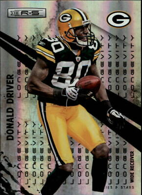 #ad 2010 Rookies and Stars Longevity Parallel Silver Holofoil #52 Donald Driver 99 $4.50