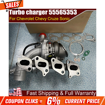 #ad Turbo Turbocharger For Chevy Cruze Sonic Trax amp; Buick Encore 55565353 1.4L* $209.79