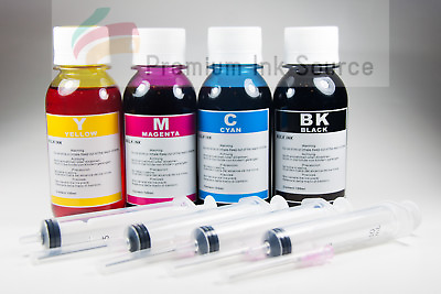 #ad Bulk refill ink for HP inkjet printer 4 colors $15.90