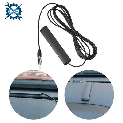 Car Radio Stereo Hidden Antenna Stealth FM AM For Vehicle Truck Motorcycle Boat $6.59