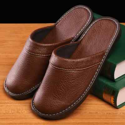 #ad Autumn Winter Indoor Shoes Men#x27;s Home Slippers Slides Footwear Plus Size 47 48 $39.53