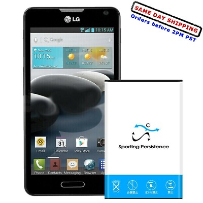 #ad High Power Sporting 3270mAh Rechargeable BL 59JH Battery for LG Optimus F3 LS720 $19.76