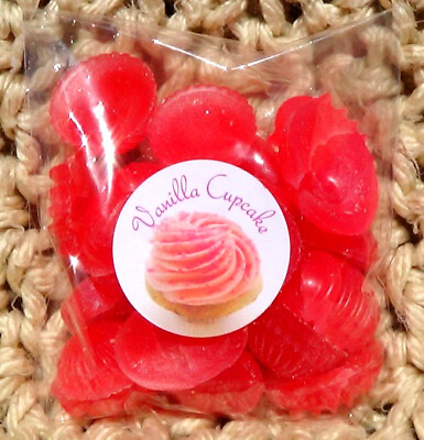 #ad BUY ONE BAG GET ONE FREE BAG Mini Wax Melts Tarts 15 piece Hand Poured Strong $7.85