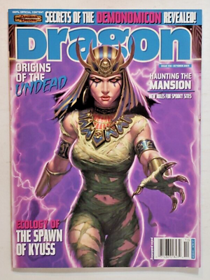 #ad Dragon Magazine Issue 336 October 2005 Origins of the Undead ADamp;D Paizo $12.99