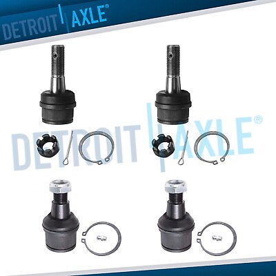 #ad Front Upper Lower Ball Joints Kit for Ford F 250 F 350 Super Duty RAM 2500 4WD $39.99