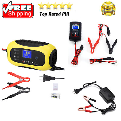 12V Smart Automatic Battery Charger Maintainer Motorcycle Car Trickle Float US $9.48