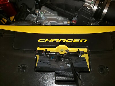 #ad CHARGER Radiator Cover Lettering Overlay Decal for 2015 2023 Dodge Charger $12.00