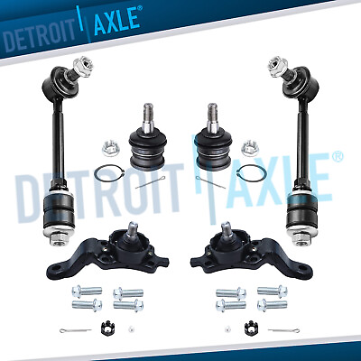 #ad for 2004 2005 Toyota Tundra Upper Lower Ball Joint Front Sway Bar Link Kit $74.77