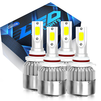 #ad 6000K LED Headlight Light Bulbs for Chevy Silverado Tahoe C10 C K 1500 1994 1998 $29.99