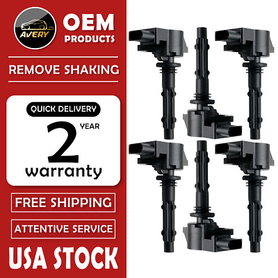 #ad Pack of 6 Ignition Coil Replacement for 2005 2010 Mercedes Benz Dodge UF535 $62.71