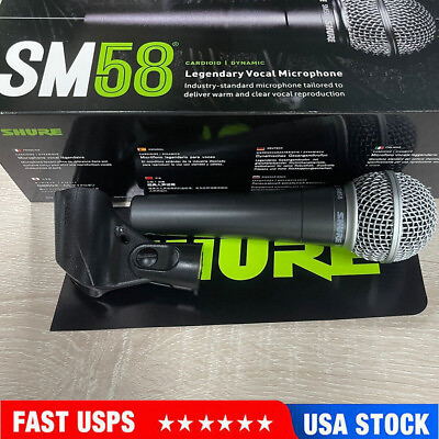 #ad HOT SM58LC Shure Dynamic Wired XLR Professional Microphone BRAND NEW $35.89