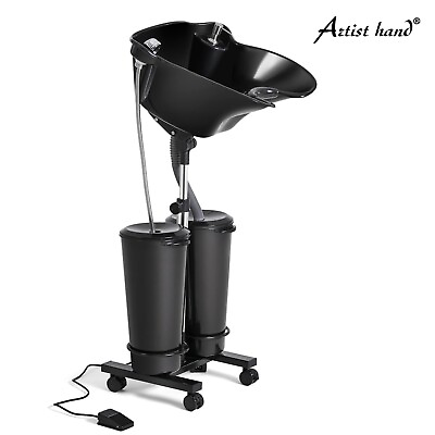 #ad Portable Shampoo Bowl Salon Electric Pump2 10L Buckets2 Spray HeadsDrain Hose $139.99
