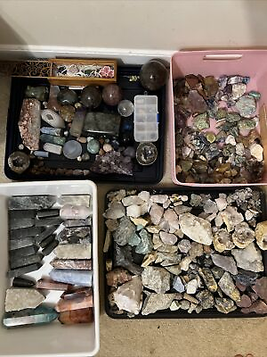 #ad healing crystal collection lot $750.00