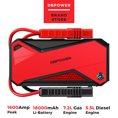 Jump Starter Battery Pack Jumpbox Portable Car Battery Charger by DBPOWER DJS90 $75.99