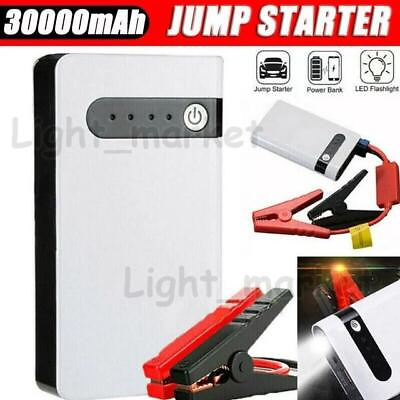 #ad #ad 30000mAh Car Jump Starter Booster Jumper Box Portable Power Bank Battery Charger $22.99