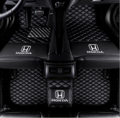 #ad #ad For Honda All Models Waterproof Custom Car Floor Mats Front amp; Rear Carpet Liner $39.99