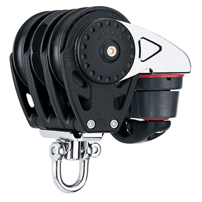 #ad HARKEN 75mm Triple Carbo Ratchamatic Block w Cam Cleat $565.14