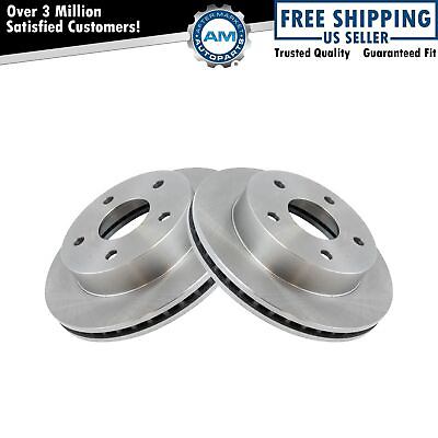 #ad Disc Brake Rotor Front Pair Set for 00 01 Dodge Ram 1500 4WD New $86.44