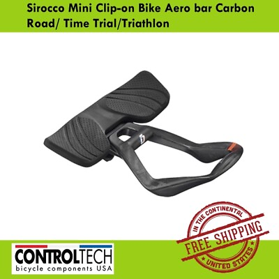 Controltech Sirocco Mini Clip on Bike Aero bar Carbon Road Time Trial Triathlon $204.04