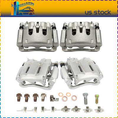 #ad PMT Front and Rear Brake Calipers Kit For 2005 2006 2007 Ford F 250 Super Duty $305.96