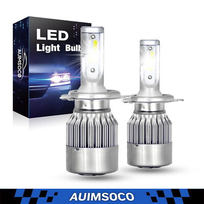 #ad #ad H4 HB2 9003 LED Headlight Kit 6000K Hi Low Bulbs for HONDA CIVIC 1992 2002 2003 $23.99