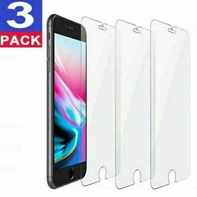 #ad 3 PACK Screen Protector Tempered Glass For iPhone 6 7 8 Plus X Xs Max XR 11 Pro $2.63