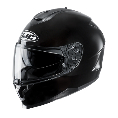 #ad Open Box HJC Helmets Adults C70 Full Face Motorcycle Helmet Black Size Large $127.49