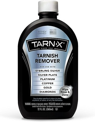 #ad Jewelry Cleaner Tarnish Remover 12 Oz. Tarn X Silver Gold Copper Clean amp; Polish $8.45