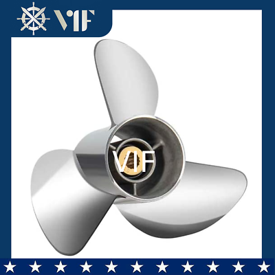 #ad VIF 16 1 4x 17 Stainless Boat Propeller fit Yamaha 350hp 6AW 45972 20 00 17Tooth $626.05